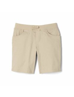 Girls' Stretch Pull-On Tie Front Short