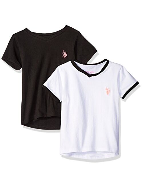 Polo Assn U.S 3 Pack Boys Short Sleeve Fashion Graphic T-Shirts