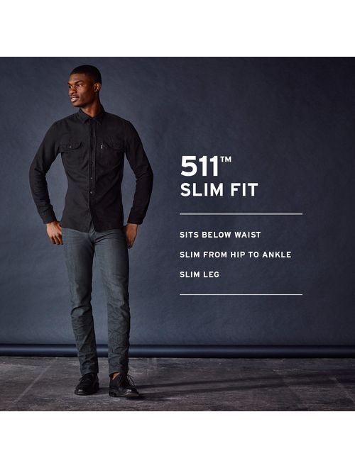 Levi's Men's 511 Slim Fit Jeans Stretch