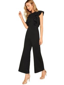 Romwe Womens Elegant Sweetheart Neck Strapless Stretchy Party Romper Jumpsuit