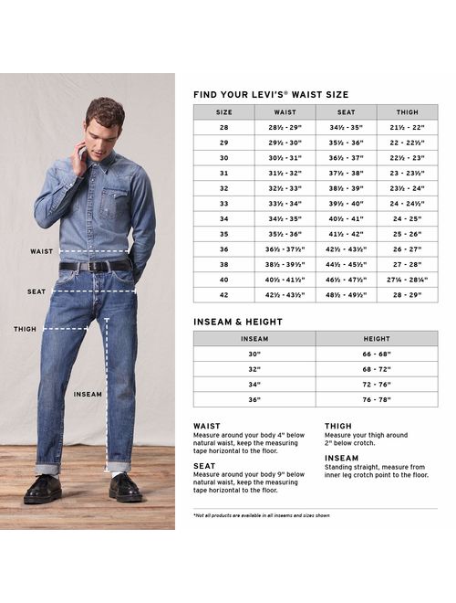 Levi's Men's 513-slim Straight Jeans