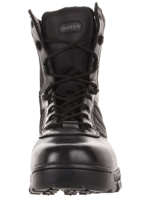 Bates Men's 8'' Tactical Sport Side Zip Industrial Shoe