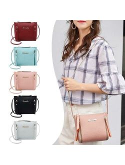 Women Shoulder Bag Handbags PU Leather Crossbody Purse Tote Satchel Fashion Lot