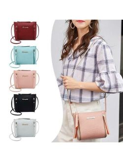 Women Shoulder Bag Handbags PU Leather Crossbody Purse Tote Satchel Fashion Lot