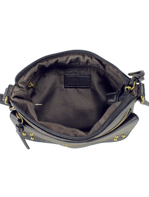 Scarleton Trendy Stitch Accent Flap Crossbody Bag H1992