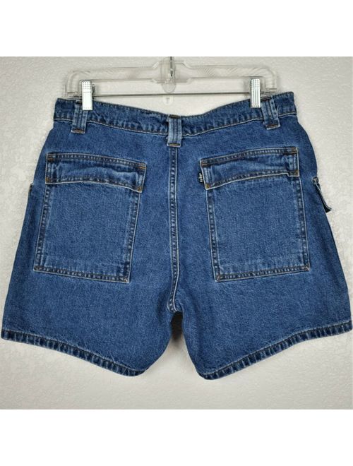 Levi's Women Shorts Vintage High Waisted Mom Denim Jean Shorts Sz 13