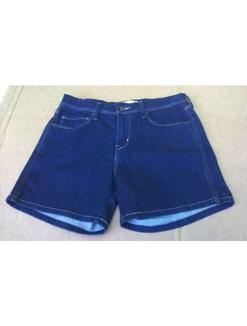Levi's Levis Dark Blue Denim Shorts Size 8 Hardly Worn