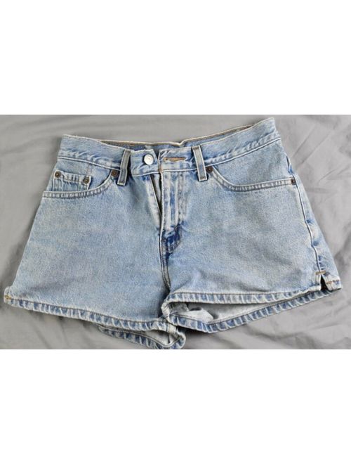 Levi's Vintage Levis Womens Denim Light Wash Jean Shorts Mom Jeans