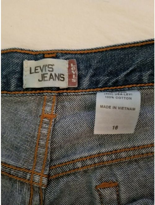 Levi's Women's Larry Levine Stretch black shorts size 16