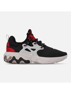REACT PRESTO MEN'S RUNNING BLACK - PHANTOM - UNIVERSITY RED AUTHENTIC NEW