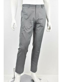 BANANA REPUBLIC Grey Non-Iron Cotton Stretch SLIM FIT Dress Pants 32 x 31