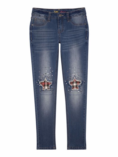 Lee Jeans Plaid Star Skinny Jeans(Little Girls & Big Girls)