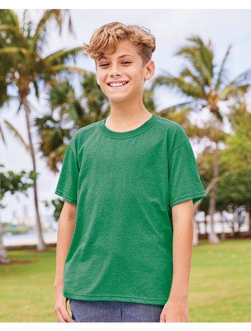 Fruit of the Loom - HD 100% Cotton Youth Short Sleeve T-Shirt