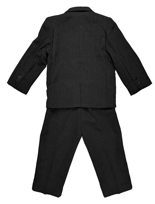 Avery Hill Boys Pinstripe Suit Set with Matching Tie