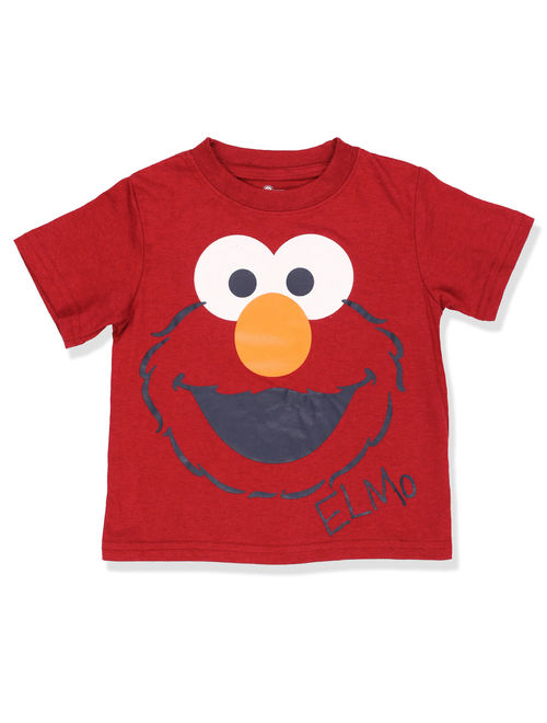Sesame Street Elmo Boys Short Sleeve Tee (Baby/Toddler) 6SE4718