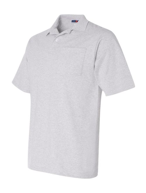 Jerzees Sport Shirts SpotShield? 50/50 Sport Shirt with Pocket 436MPR