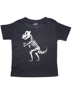 Dinosaur Skeleton Bones Funny Dino Toddler T-Shirt