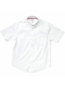 Husky Boys School Uniform Short Sleeve Oxford Shirt (Husky)