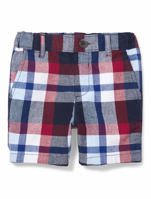 The Children's Place Toddler Boys All Around Plaid Print Chino Shorts (Toddler Boys)