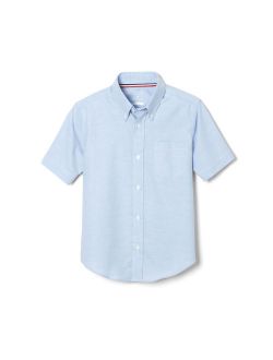 Husky Boys School Uniform Short Sleeve Oxford Shirt (Husky)