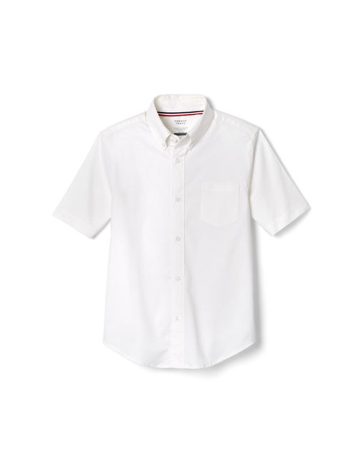 French Toast Boys School Uniform Short Sleeve Oxford Shirt (Little Boys & Big Boys)