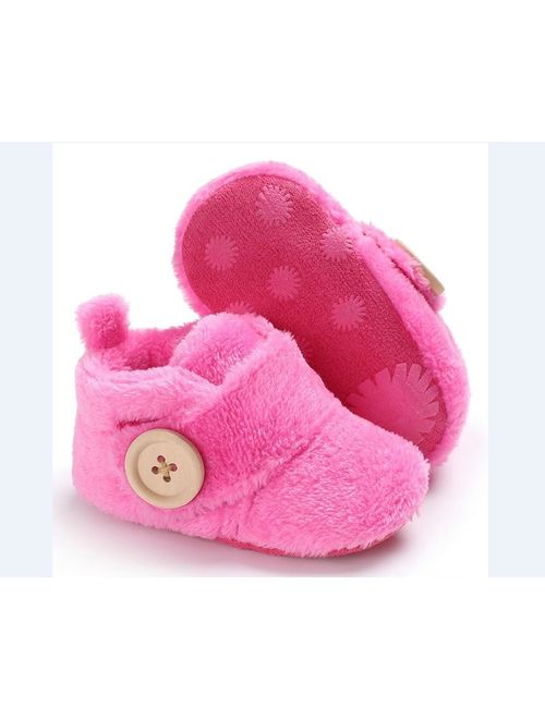 New Baby Shoes Baby Cotton Baby Crib Shoes Toddler Infant Soft Shoes 0-18 Months