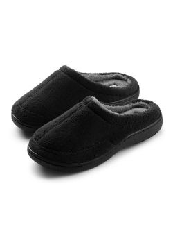 Beyond Boy's Two Tone Durable and Cozy Slide House Slipper