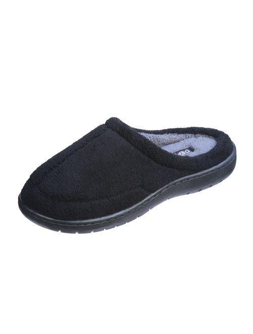 Beyond Boy's Two Tone Durable and Cozy Slide House Slipper