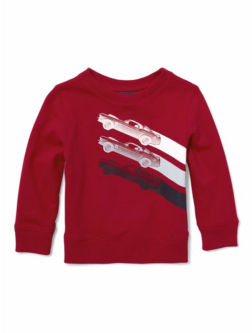 The Children's Place Long Sleeve Car Graphic Sweatshirt (Baby Boys & Toddler Boys)