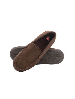 Boy's Slipper Moccasin House Shoe With Indoor Outdoor Memory Foam Sole Fresh IQ Odor Protection