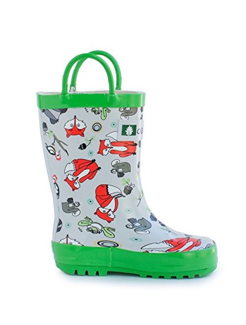 Oakiwear Kids Rain Boots For Boys Girls Toddlers Children Timberland Critters