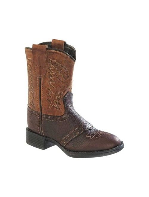 Infant Old West Round Toe Western Cowboy Boot - Toddler