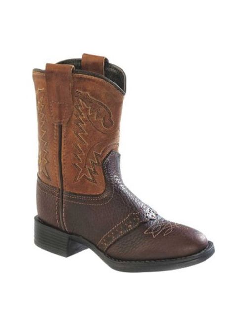 Infant Old West Round Toe Western Cowboy Boot - Toddler