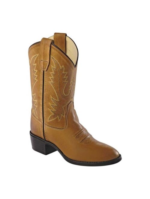 Children's Old West Round Toe Western Cowboy Boot - Youth