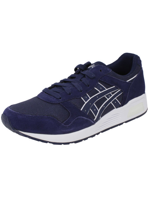 Asics Men's Lyte-Trainer Peacoat / Ankle-High Leather Training Shoes - 11.5M