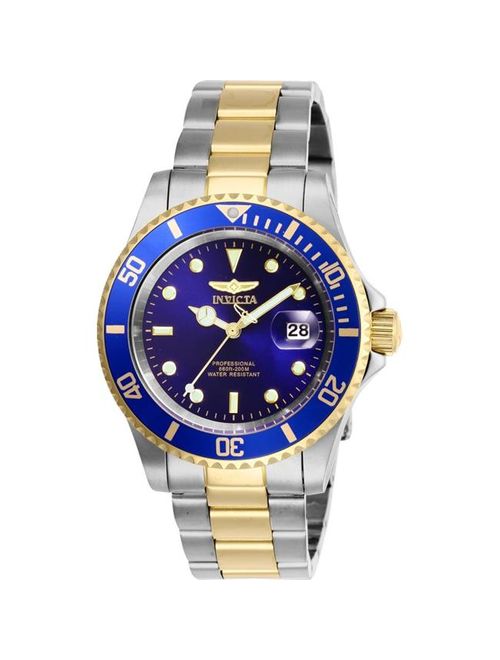 Invicta Men's Pro Diver Two-Tone Blue Dial 40 mm Watch 26972