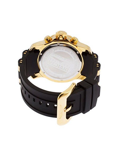 Invicta Men's 17566 Pro Diver Analog Display Swiss Quartz Black Watch