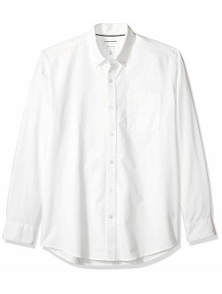 Men's Regular-Fit Long-Sleeve Pocket Oxford Shirt
