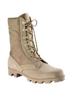 5057 Desert Tan Speedlace Military Style Combat Boot with Panama Sole