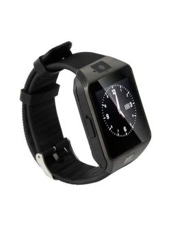 Black Bluetooth Smart Wrist Watch Phone mate for Android Samsung HTC LG Touch Screen with Camera