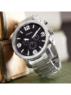 Men's Nate Quartz Stainless Steel and Metal Casual Watch