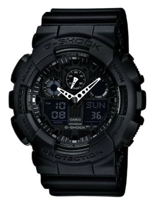 Casio Men's G-SHOCK - The GA 100-1A1 Military Series Watch in Black