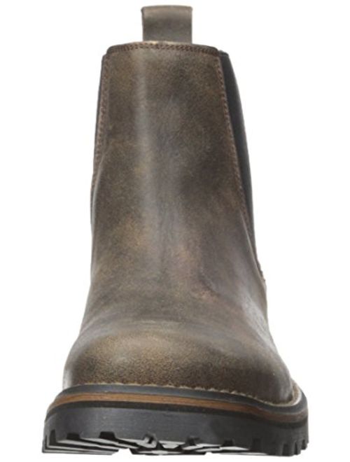 Dr. Scholl's Men's Ripley Chelsea Boot, Syrup Leather, 8.5 M US