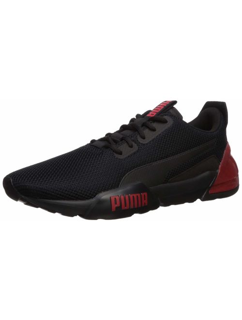 PUMA Mesh Lace Up Round Toe Cell Phase Sneaker