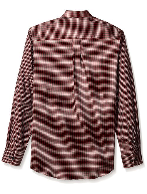 Van Heusen Men's Flex Long Sleeve Button Down Stretch Check Shirt