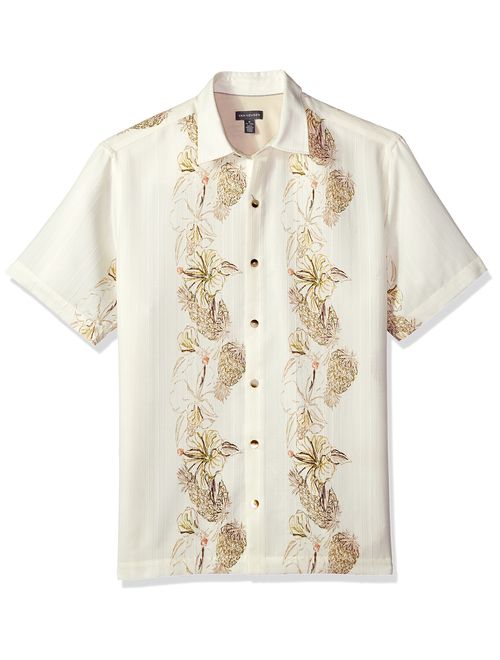 Van Heusen Men's Oasis Printed Short Sleeve Shirt