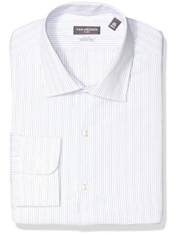 Men's TALL FIT Dress Shirts Flex Collar Stripe (Big and Tall)