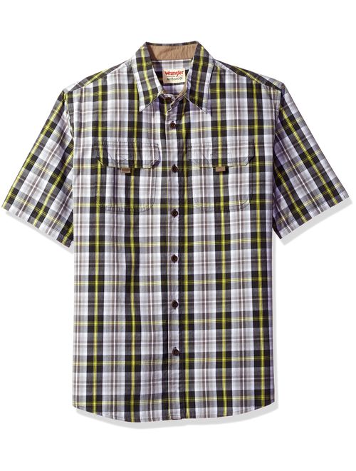 Wrangler Authentics Men's Short Sleeve Cotton Shirt