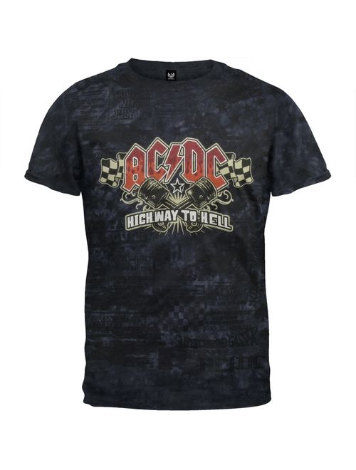 AC/DC - Piston Tie Dye T-Shirt