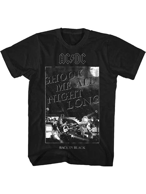 AC/DC Shook Me All Night Long Adult T-Shirt